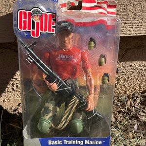 Hasbro G.I. Joe Basic Training Marine Action Figure - Red Shirt, Green Pants